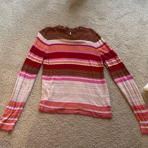 Free People light knit sweater